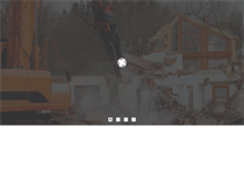 Tablet Screenshot of demolicionesyexcavaciones.com